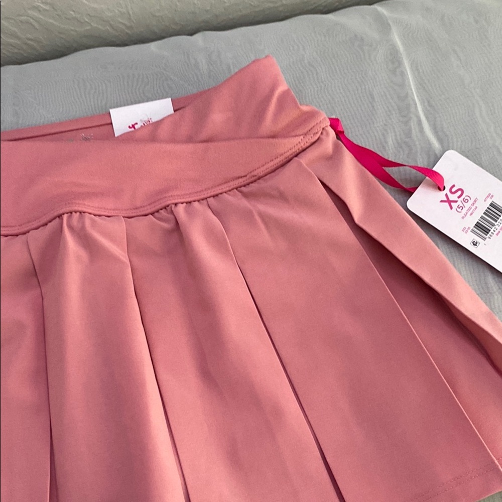 Justice Pink Pleated Tennis Skirt - Picture 2 of 12